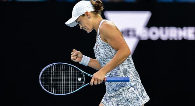 巴蒂两盘完胜阿尼西莫娃 连续第四年闯进澳网八强